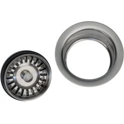 Online 3.5″ Deluxe Garbage Disposal Drain w/ Basket – Brushed Nickel Sink Drains, Disposer Flanges & Air Gaps|Garbage Disposals & Parts
