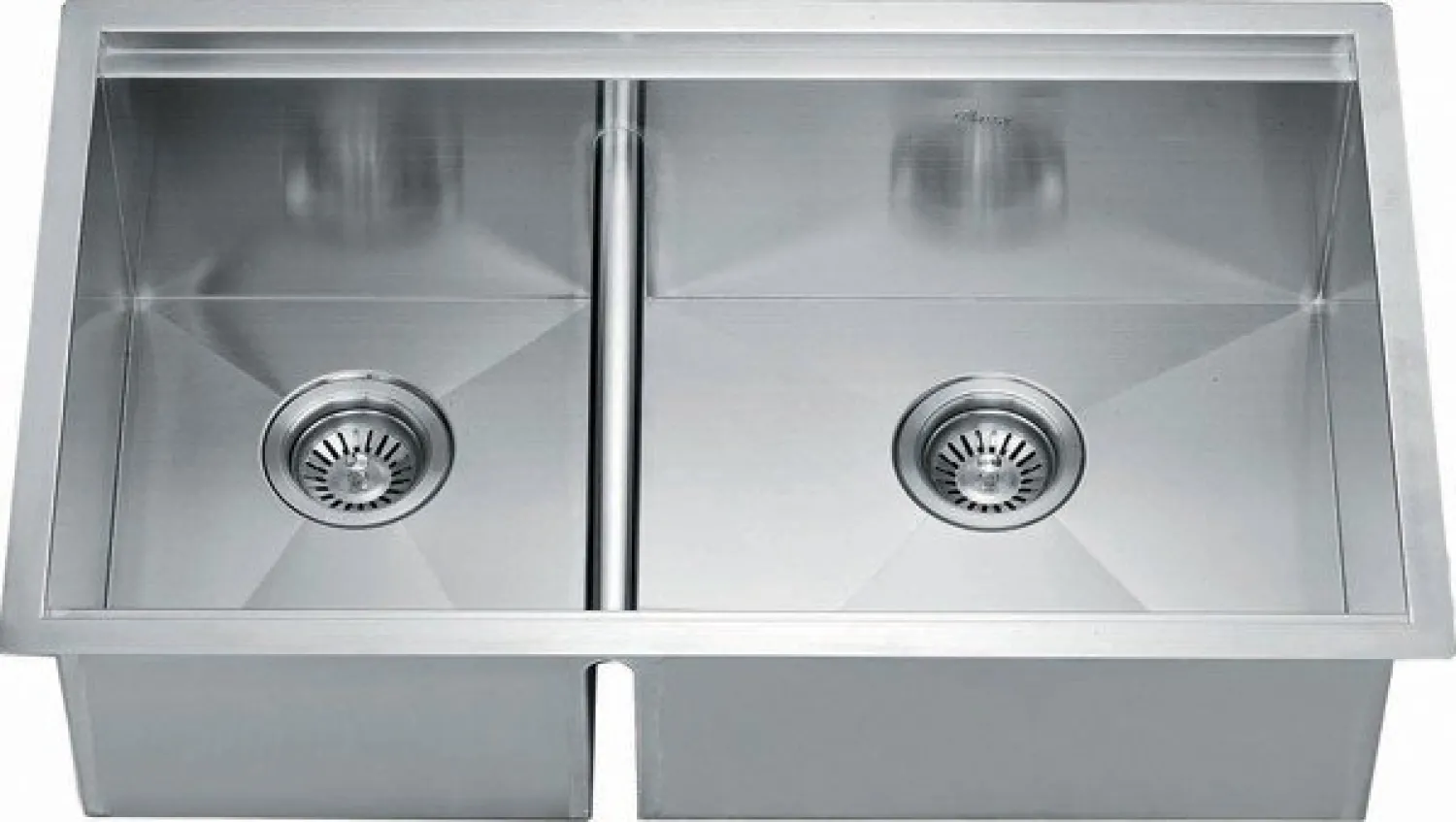 Discount 32" Double Bowl Dual Mount 18 Gauge Stainless Steel Kitchen Sink Drop-In / Top Mount Sinks|Stainless Steel Sinks