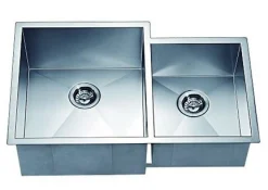 Clearance 33" Double Bowl Dual Mount 18 Gauge Stainless Steel Kitchen Sink Drop-In / Top Mount Sinks|Stainless Steel Sinks