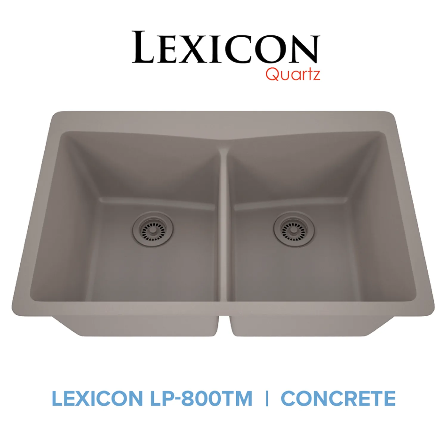 Best 33" Double Bowl 50/50 Dual Mount Quartz Composite Sink Drop-In / Top Mount Sinks|Double Bowl Sinks