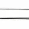 Sale 18" Double Towel Bar With Beaded Detail In Brushed Satin Nickel Top Knobs|Brushed Nickel Hardware
