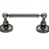 Outlet Ed3Ape Tissue Holder With Ribbon & Reed Detail In Antique Pewter Top Knobs|Toilet Paper Holders