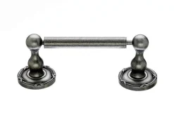 Outlet Ed3Ape Tissue Holder With Ribbon & Reed Detail In Antique Pewter Top Knobs|Toilet Paper Holders