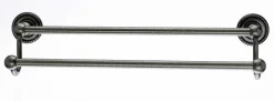 Discount Ed7Apf 18" Double Towel Bar With Rope Detail In Antique Pewter Top Knobs|Towel Bars