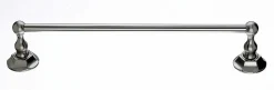 Best Ed6Bsnb 18" Single Towel Bar With Hex Detail In Brushed Satin Nickel Top Knobs|Brushed Nickel Hardware