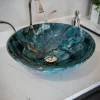 Clearance Cliffside Glass Vessel Sink Above Counter / Vessel Sinks