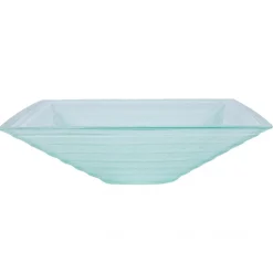 Online Crystal Glacier Vessel Sink Above Counter / Vessel Sinks