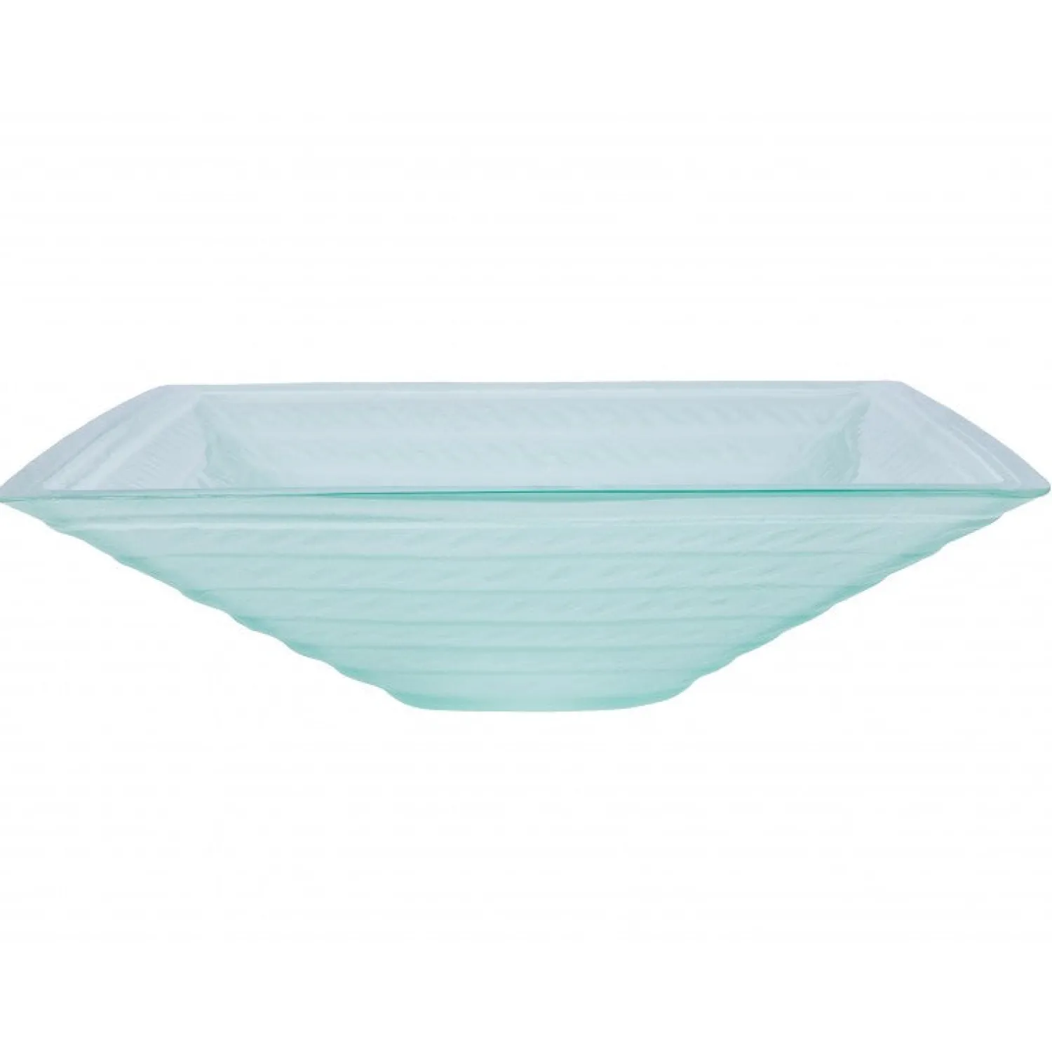 Online Crystal Glacier Vessel Sink Above Counter / Vessel Sinks