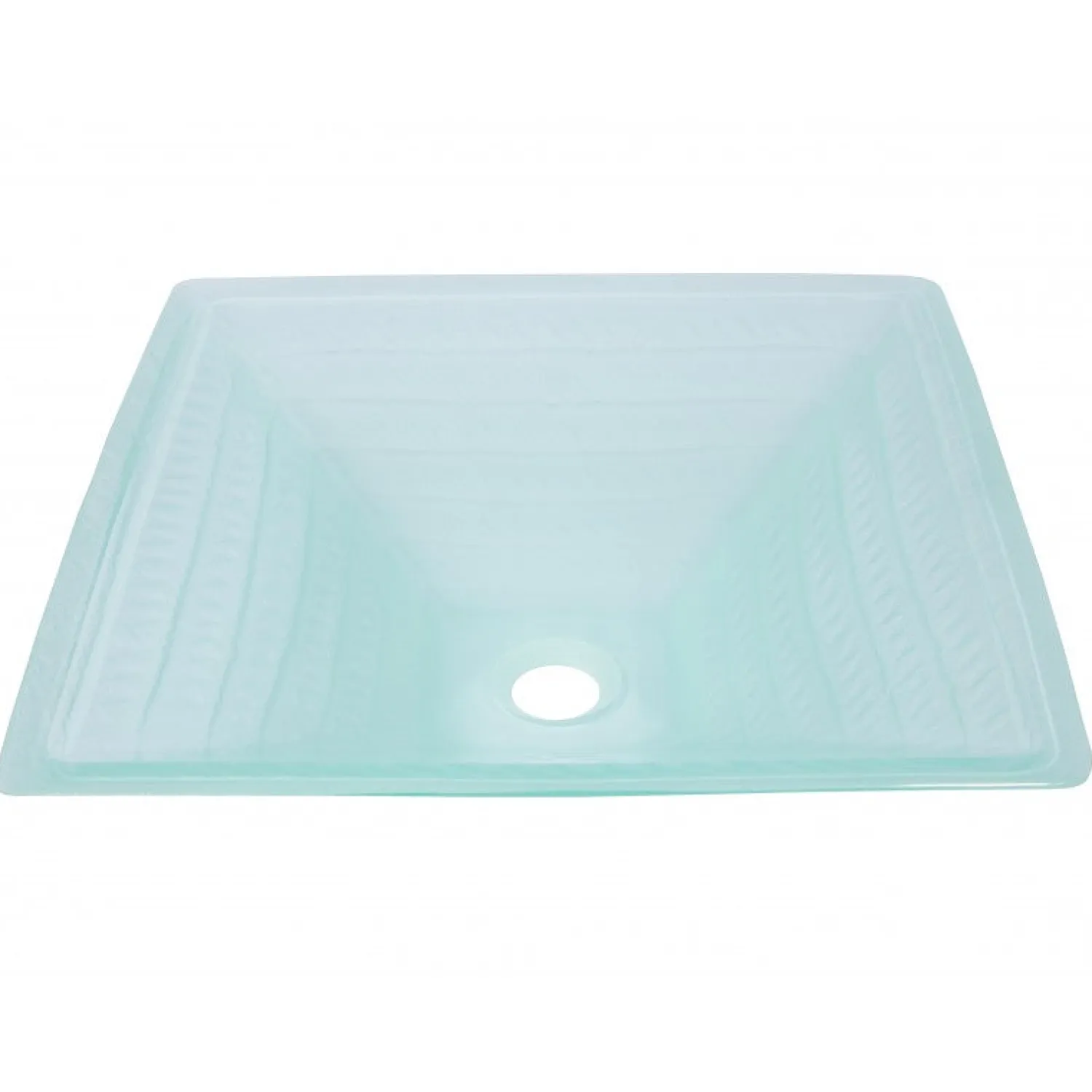 Online Crystal Glacier Vessel Sink Above Counter / Vessel Sinks