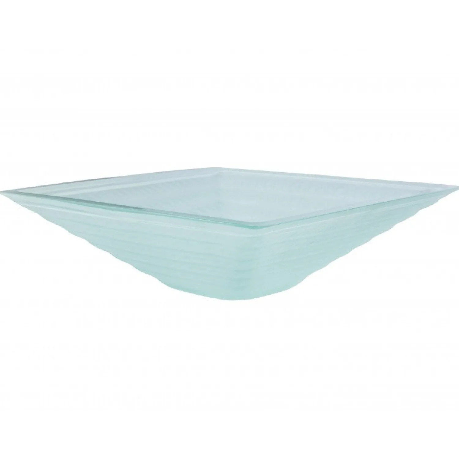 Online Crystal Glacier Vessel Sink Above Counter / Vessel Sinks