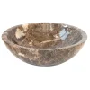 Online Dark Emperador Vessel Sink Bowl Above Counter / Vessel Sinks