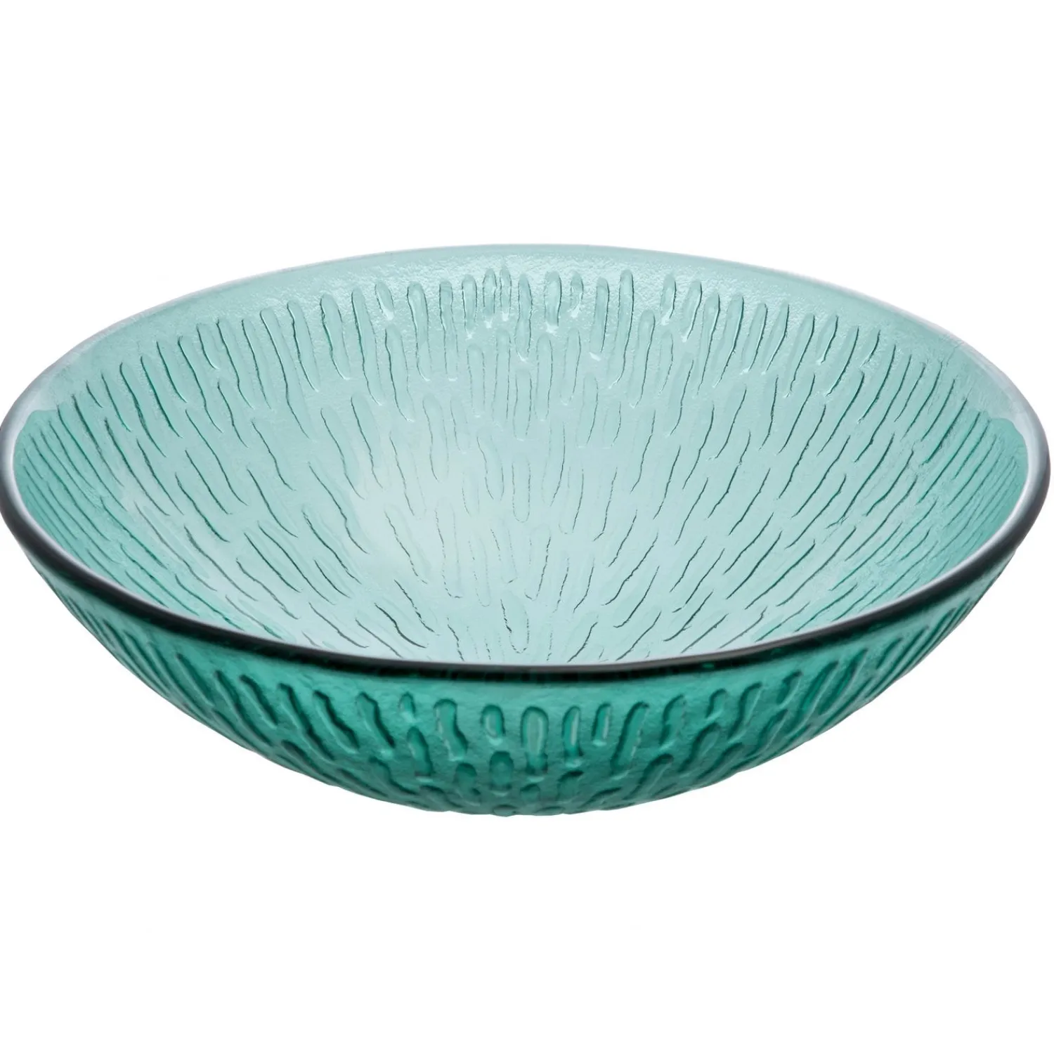 Green Drops Glass Vessel Sink Above Counter / Vessel Sinks