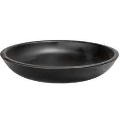 Outlet 17-in Concrete Shallow Round Vessel Sink Above Counter / Vessel Sinks