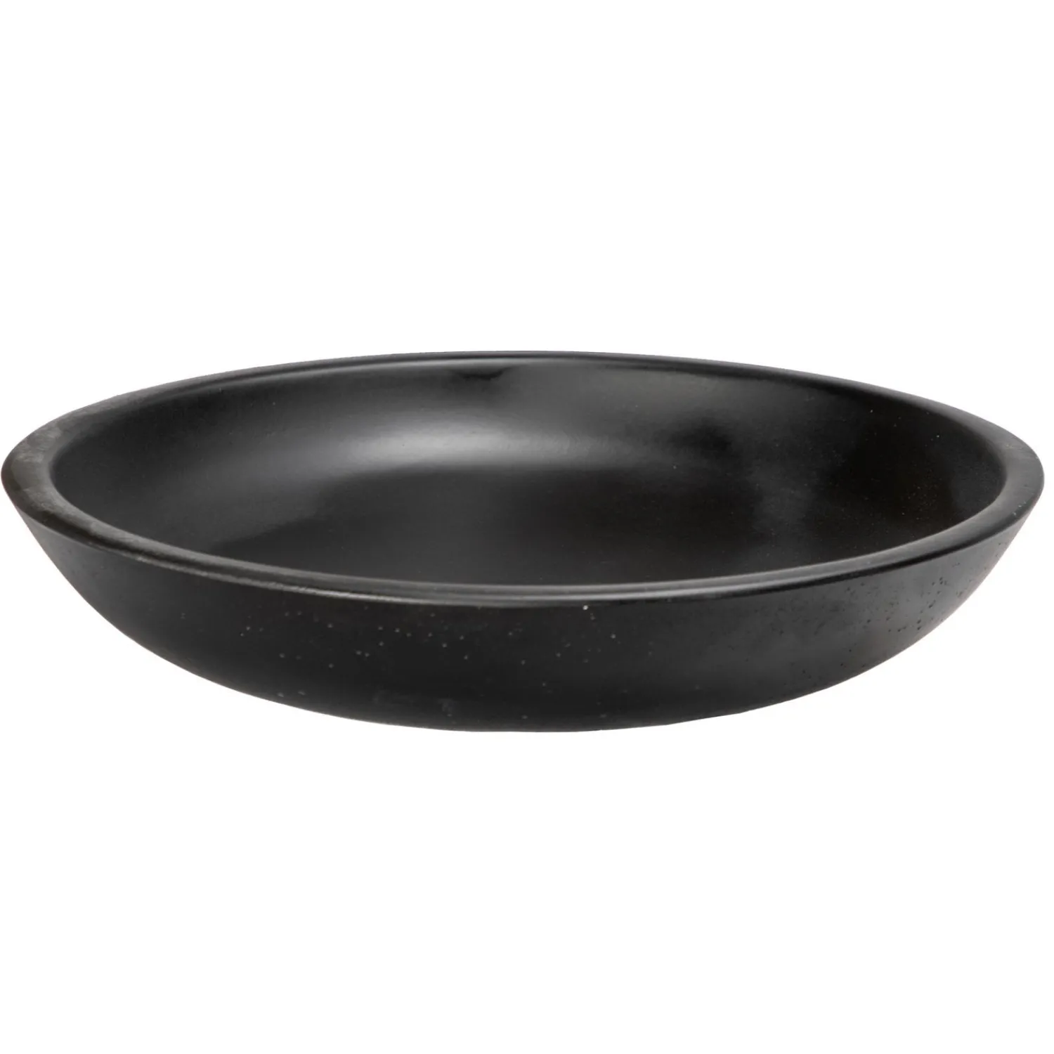Outlet 17-in Concrete Shallow Round Vessel Sink Above Counter / Vessel Sinks