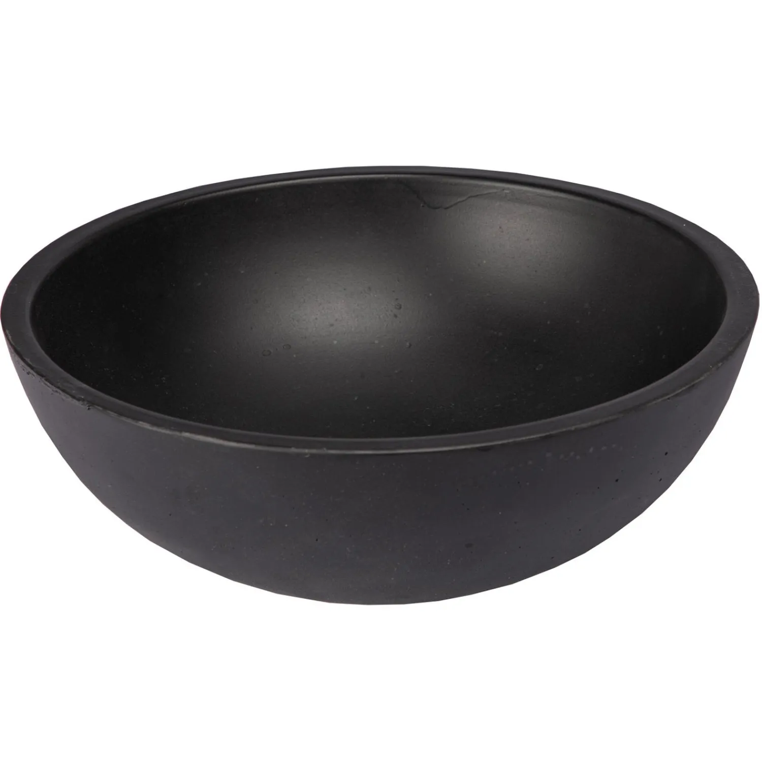 Outlet 14-in Small Concrete Round Vessel Sink Above Counter / Vessel Sinks