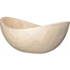 New Small Canoe Vessel Sink - Beige Travertine Above Counter / Vessel Sinks