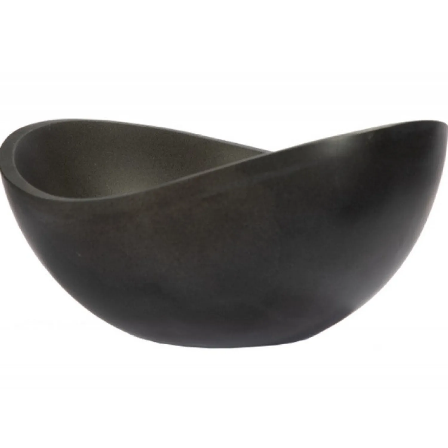 Best Small Lava Stone Canoe Vessel Sink Above Counter / Vessel Sinks