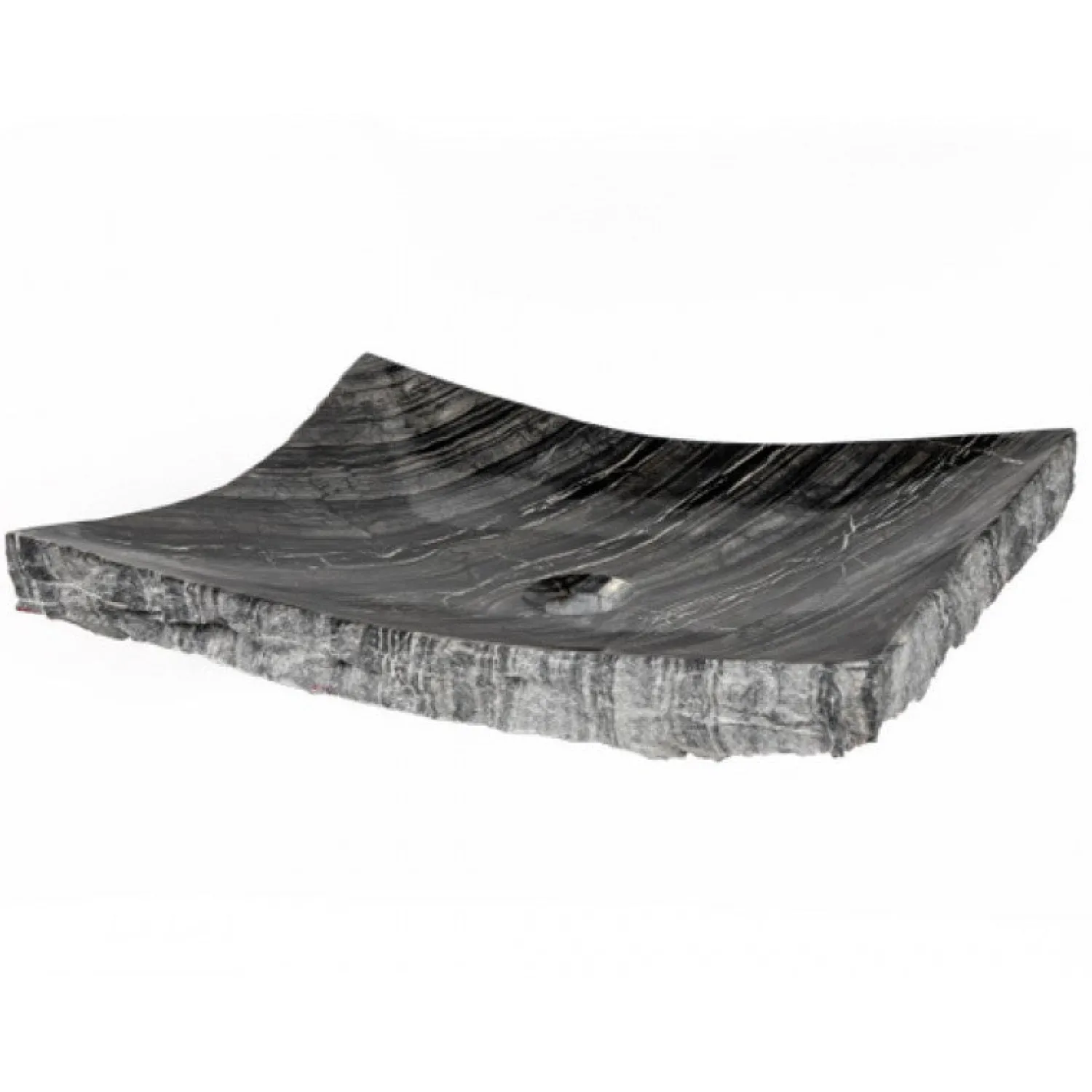 Online Wooden Black Marble Large Zen Sink Above Counter / Vessel Sinks