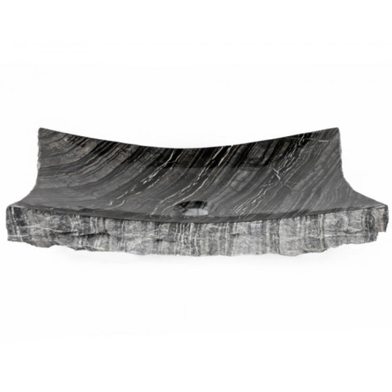 Online Wooden Black Marble Large Zen Sink Above Counter / Vessel Sinks