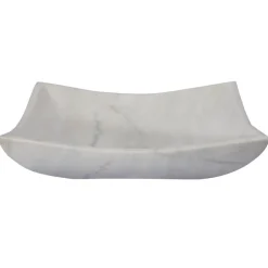 Best Zen Sink - Guanxi White Marble Above Counter / Vessel Sinks