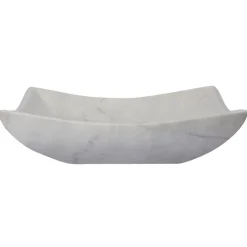 Best Zen Sink - Guanxi White Marble Above Counter / Vessel Sinks