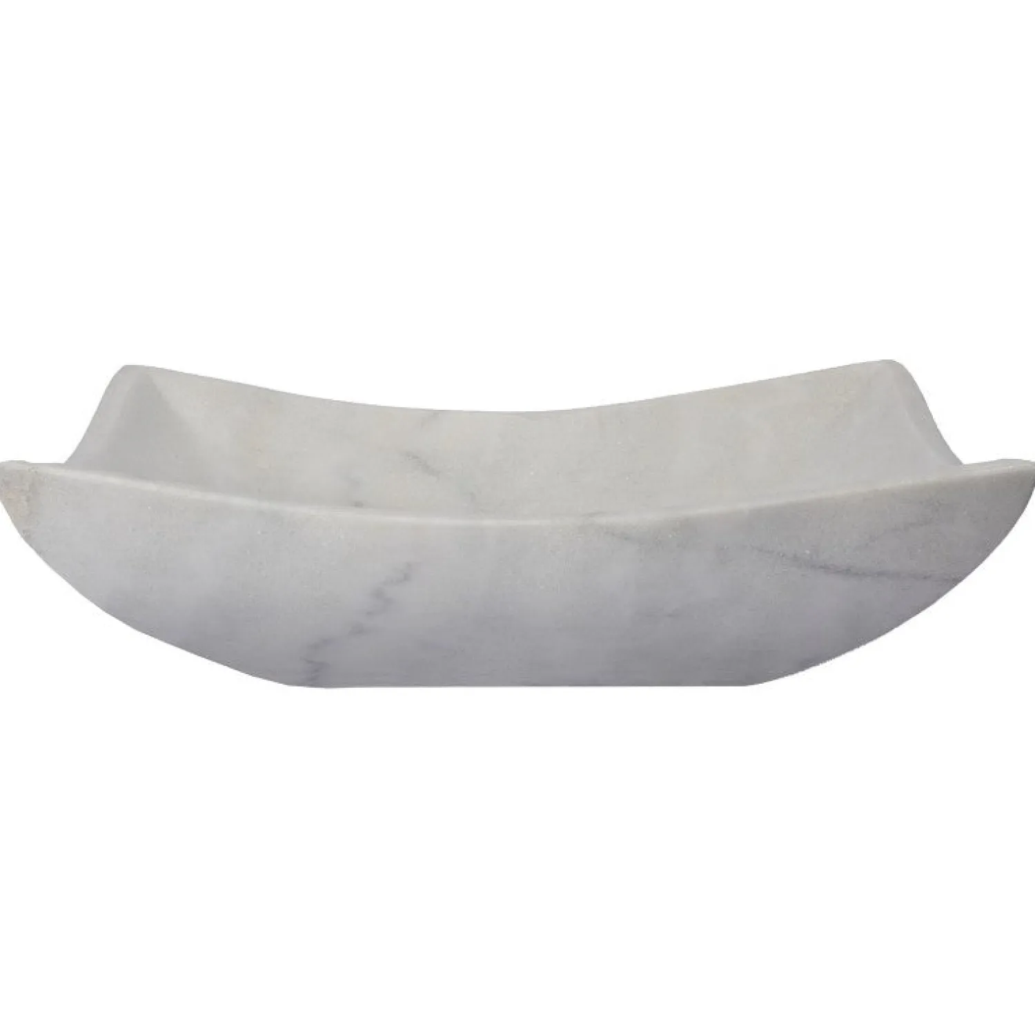 Best Zen Sink - Guanxi White Marble Above Counter / Vessel Sinks