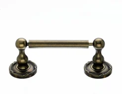 Clearance Ed3Gbze Tissue Holder With Ribbon & Reed Detail In German Bronze Top Knobs|Toilet Paper Holders