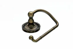 Best Ed4Gbze Tissue Hook With Ribbon & Reed Detail In German Bronze Top Knobs|Robe Hooks