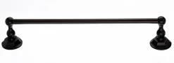 Hot Ed6Orbb 18" Single Towel Bar With Hex Detail In Oil Rubbed Bronze Top Knobs|Towel Bars