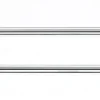 Hot Ed7Pca 18" Double Towel Bar With Beaded Detail In Polished Chrome Top Knobs|Chrome Hardware