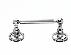 Hot Ed3Pce Tissue Holder With Ribbon & Reed Detail In Polished Chrome Top Knobs|Chrome Hardware