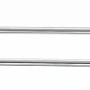 New Ed7Pcf 18" Double Towel Bar With Rope Detail In Polished Chrome Top Knobs|Chrome Hardware