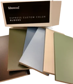New Express Color Block Box Touch Up Paints And Sample Doors