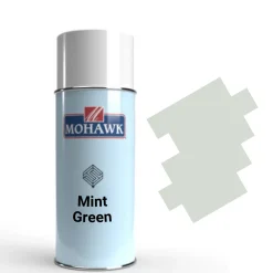Clearance Finishing Spray Paint Can in Mint Green Touch Up Paints And Sample Doors