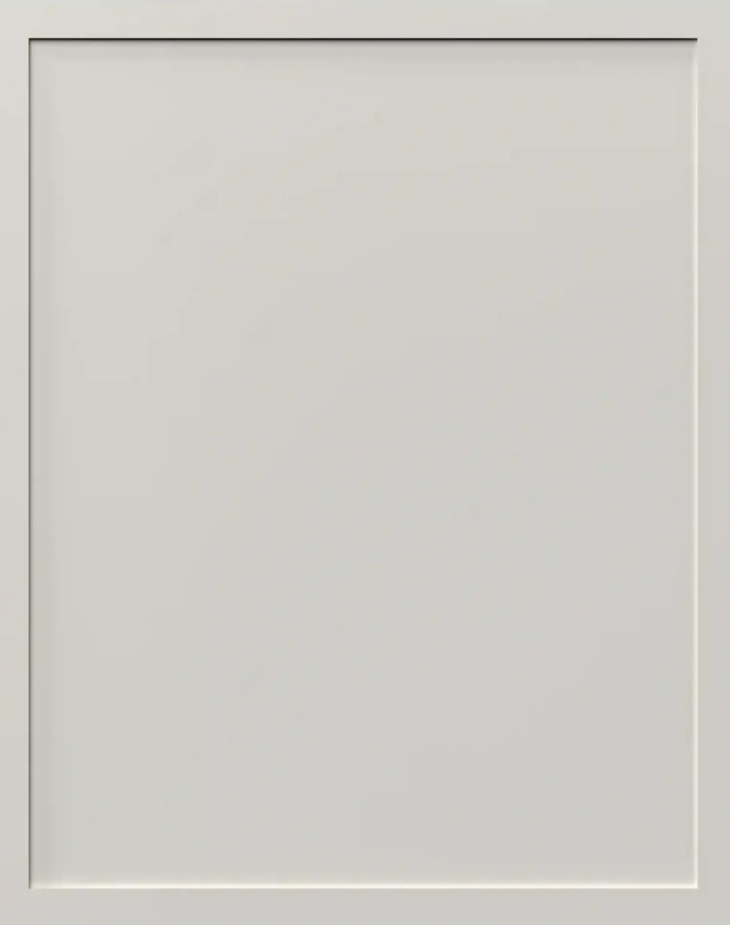 Sale Small Sample Door in Cloud White Touch Up Paints And Sample Doors