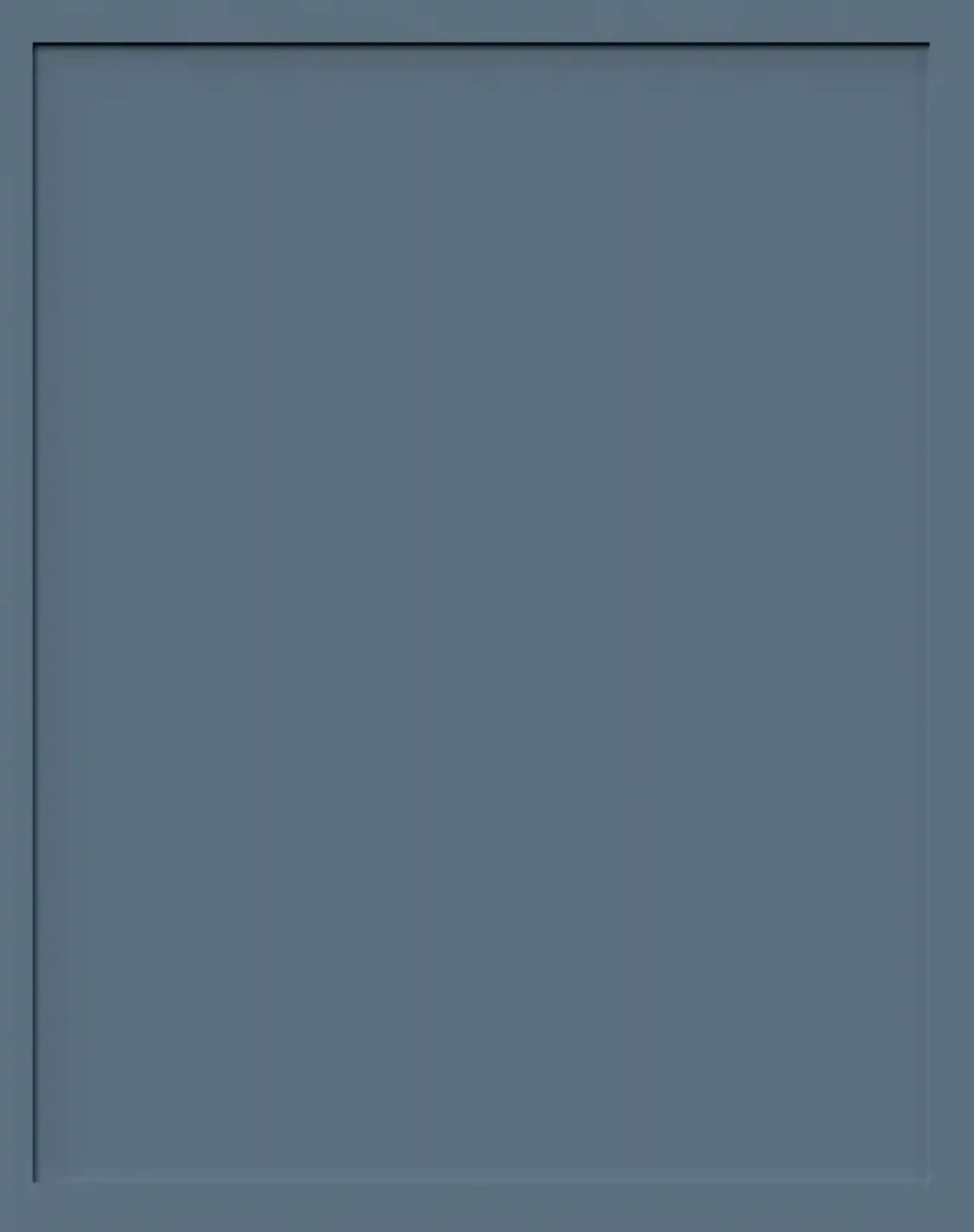 Sale Small Sample Door in Denim Blue Touch Up Paints And Sample Doors