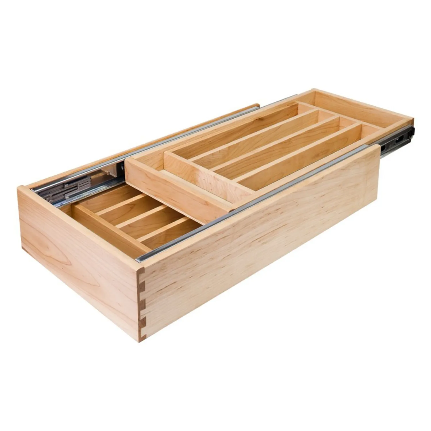 New Double Cutlery Drawer Storage & Organization