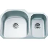 Hot 18 Gauge 70/30 Stainless Steel Undermount Sink with Larger Left Bowl Stainless Steel Sinks|Double Bowl Sinks