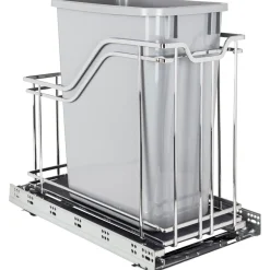 New Metal Single Trashcan Storage & Organization