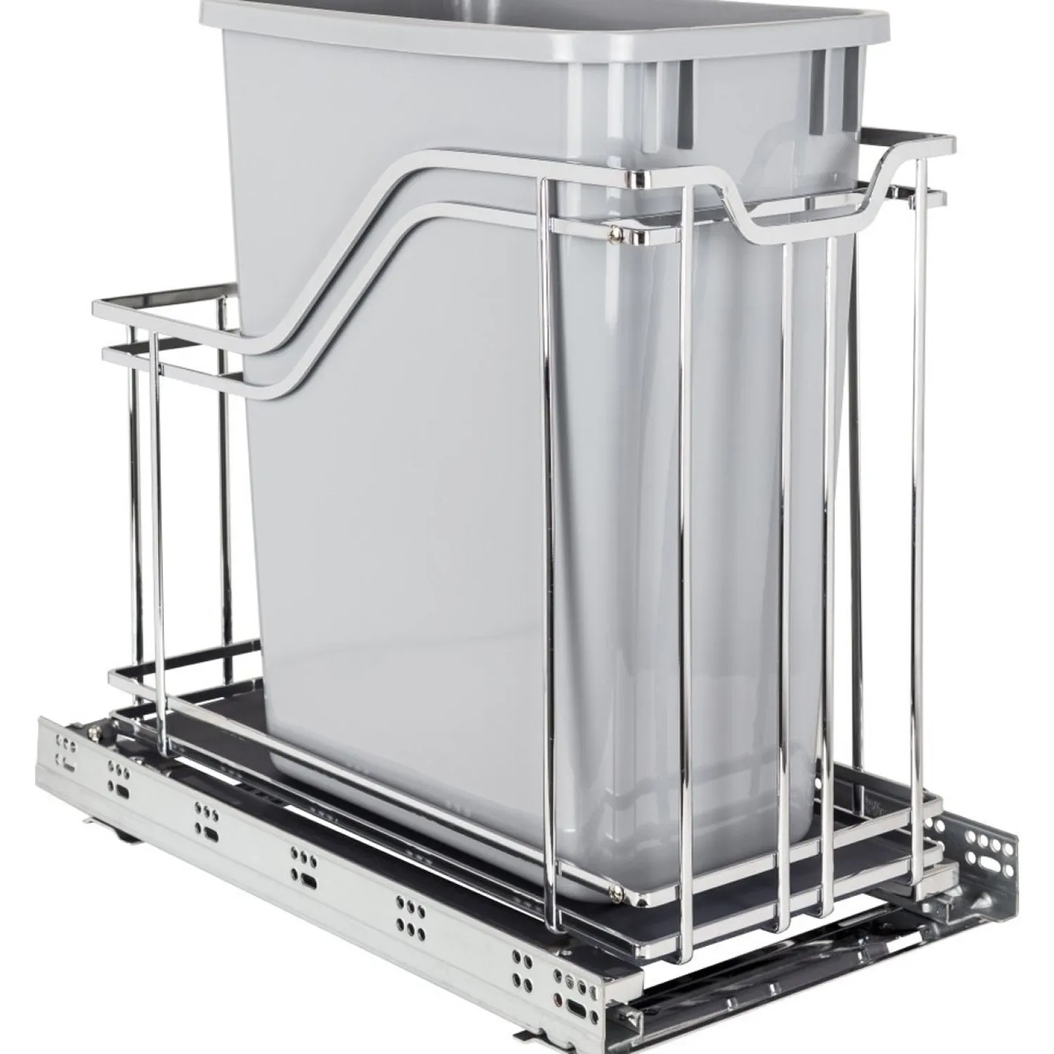 New Metal Single Trashcan Storage & Organization
