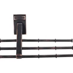 Outlet Screw Mounted Tri-Level Tie Organizer Storage & Organization