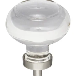 Hot Harlow Button Glass Knob Knobs