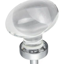 Outlet Harlow Football Glass Knob Knobs