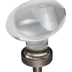 Outlet Harlow Football Glass Knob Knobs