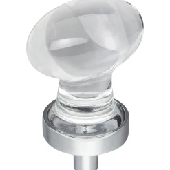 Outlet Harlow Football Glass Knob Knobs