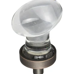 Outlet Harlow Football Glass Knob Knobs