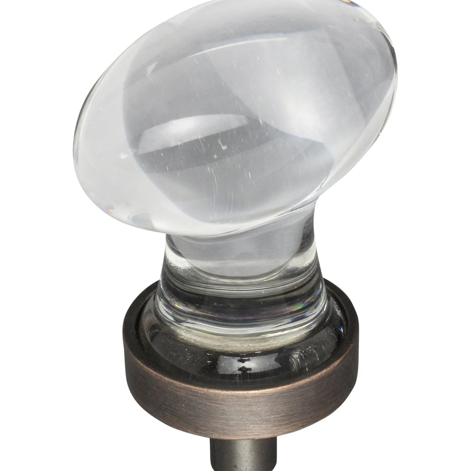 Outlet Harlow Football Glass Knob Knobs