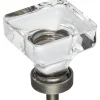 Hot Harlow Square Glass Knob Knobs