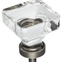 Hot Harlow Square Glass Knob Knobs