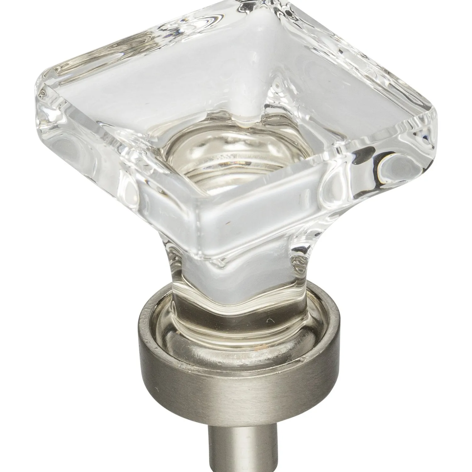 Hot Harlow Square Glass Knob Knobs